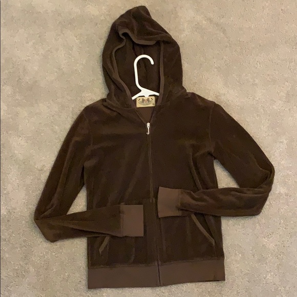 brown juicy couture jacket